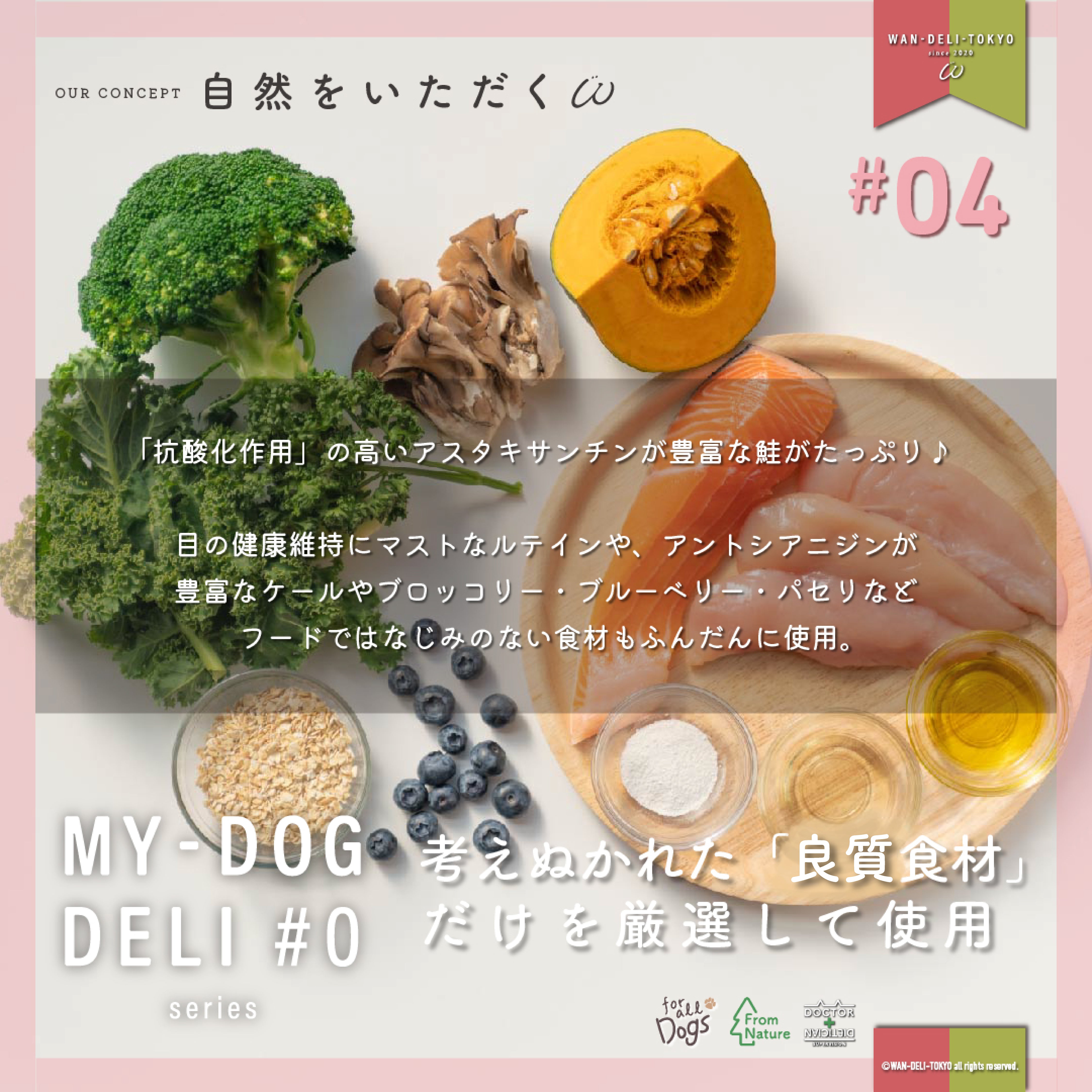 ＃04 ささみと鮭のイキイキごはん