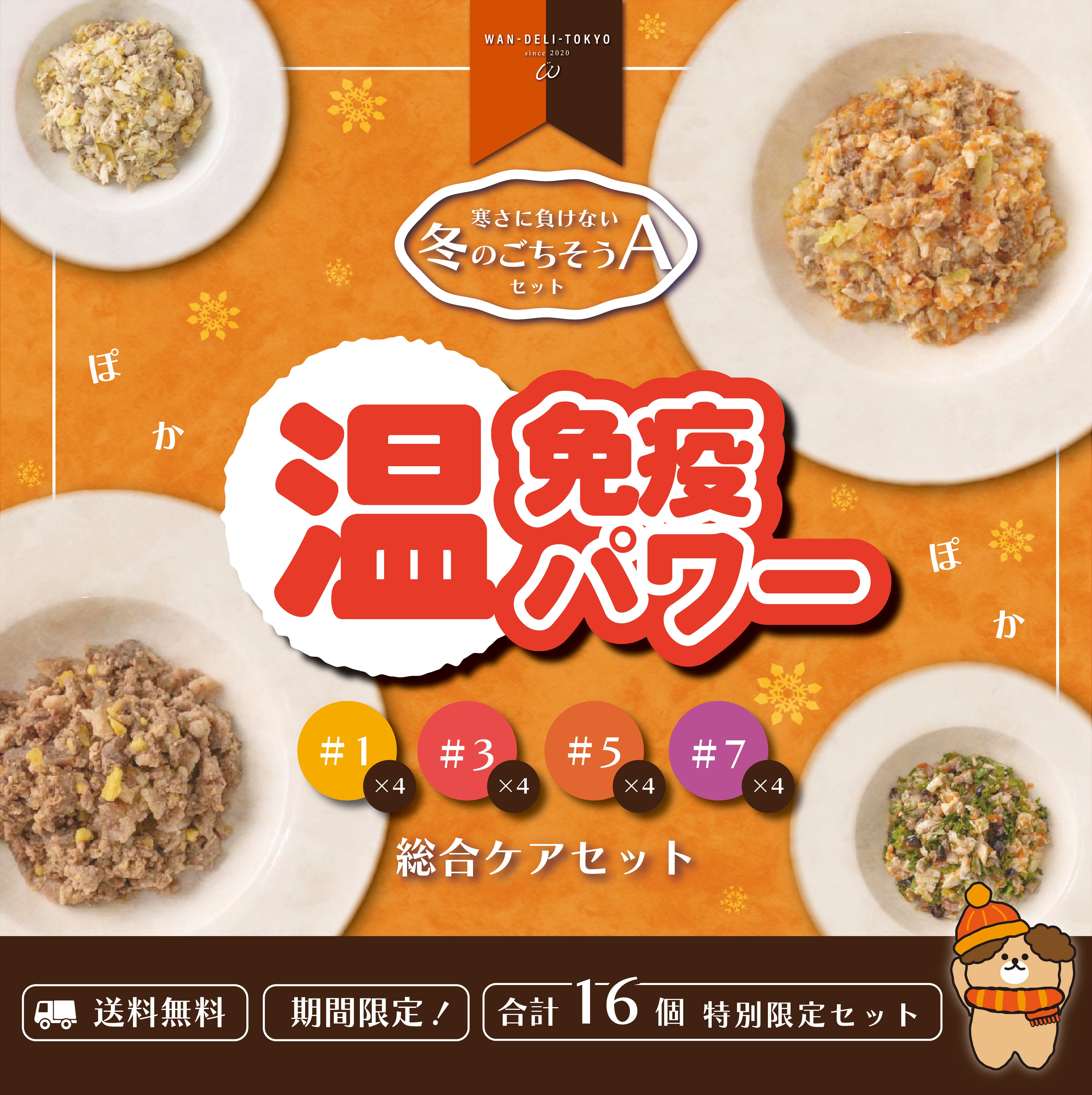 ぽかぽか免疫♪寒さに負けない冬のごちそうセットA（送料無料）