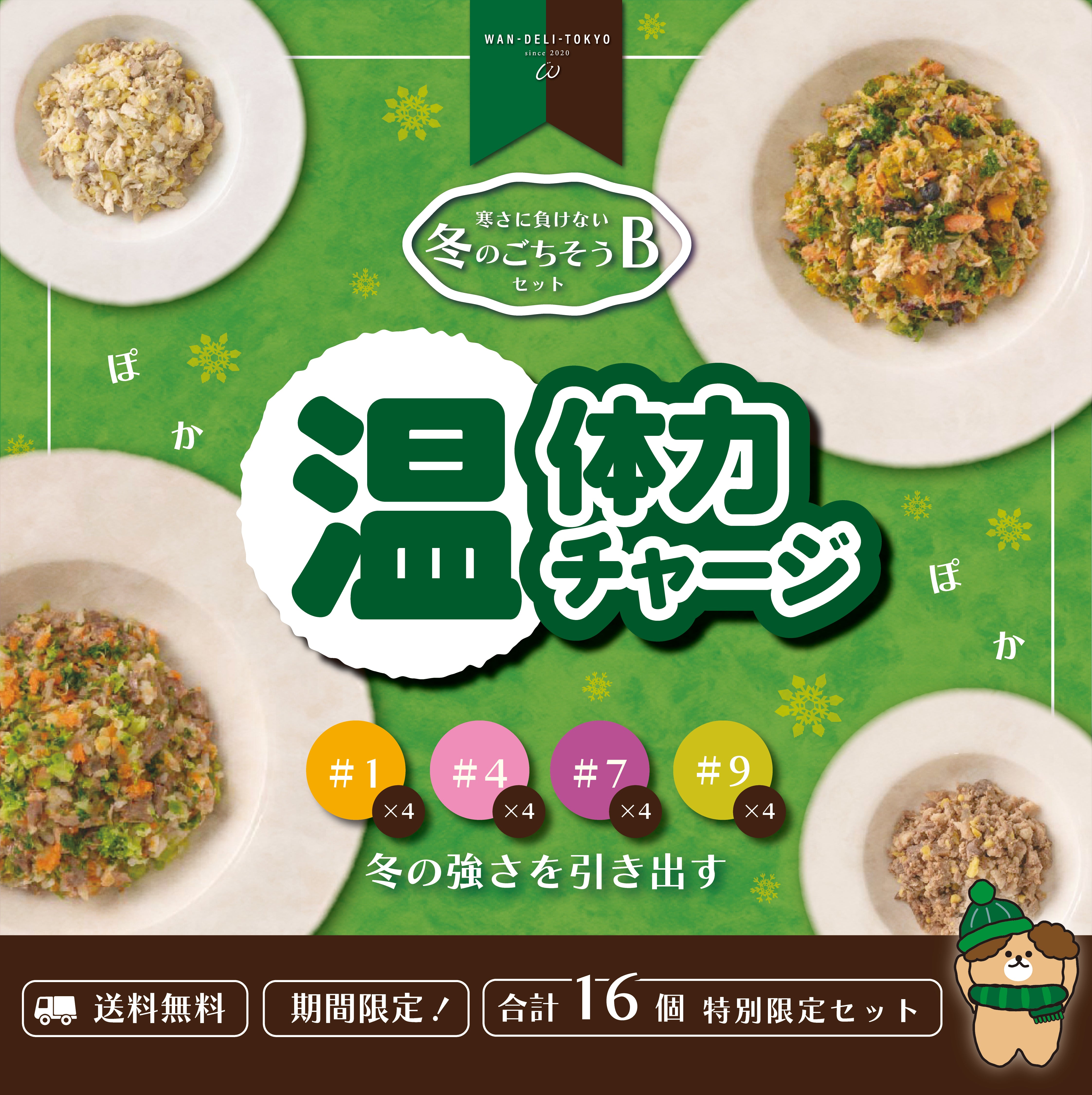 ぽかぽか免疫♪寒さに負けない冬のごちそうセットB（送料無料）