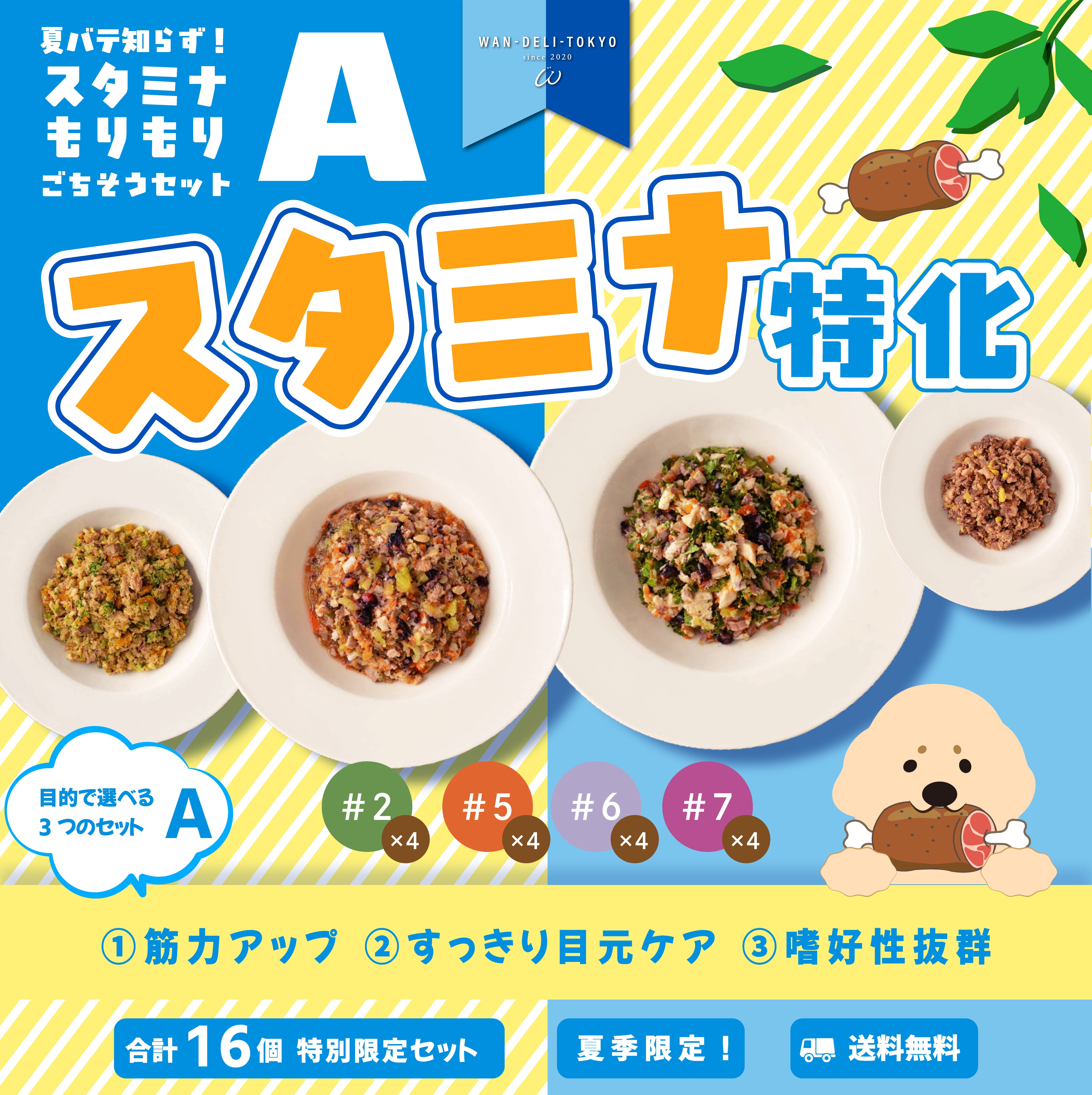 【夏期限定】夏バテ知らず！スタミナもりもりごちそうセットA（送料無料）
