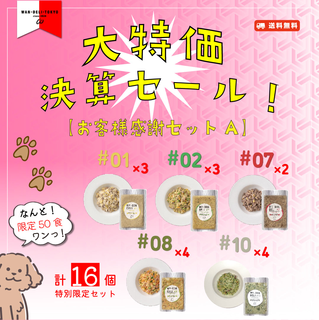 【限定50食！】大特価！決算セール！お客様感謝セットA（送料無料）